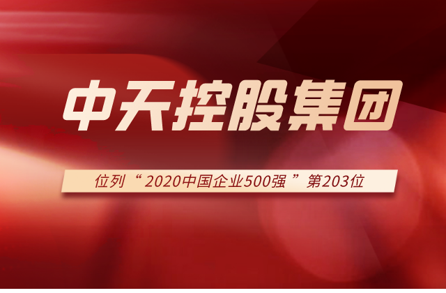利来w66集团列2020中国企业500强第203位！